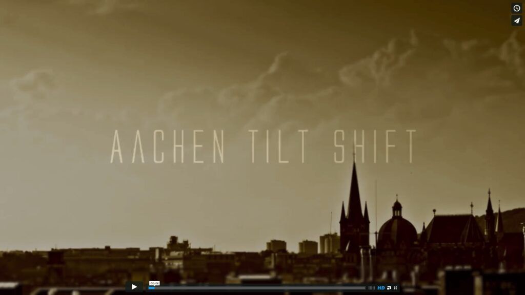Aachen Tilt Shift Video