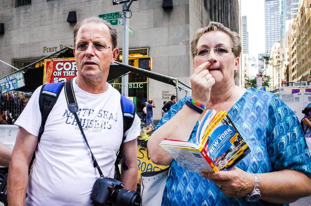 German Tourist in NYC