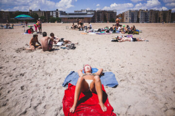 Coney Island Sunbath Summer
