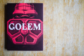 GOLEM Exhibition Catalog Back Page Cover
