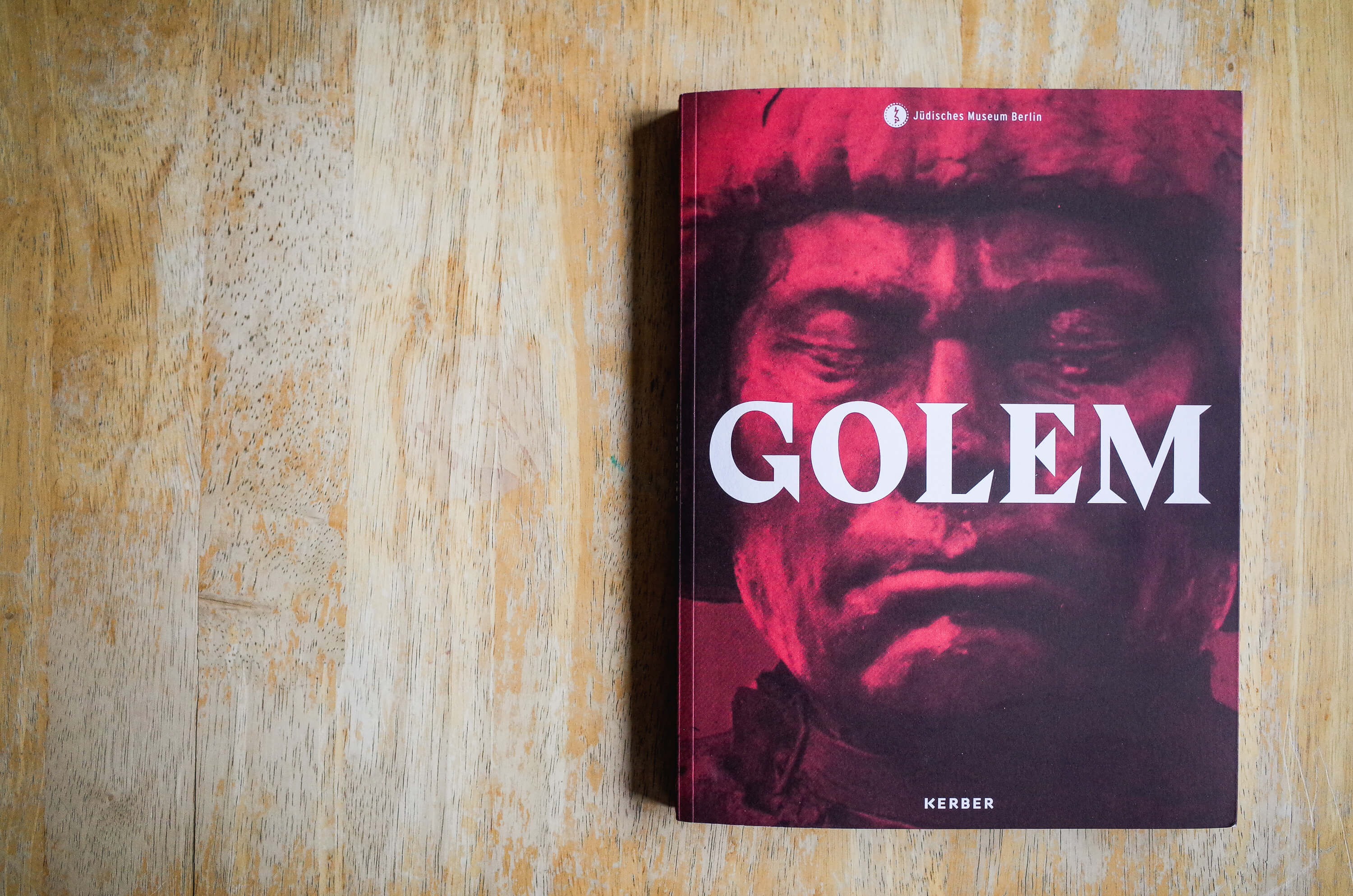 GOLEM Exhibition Catalog Front Page Cover