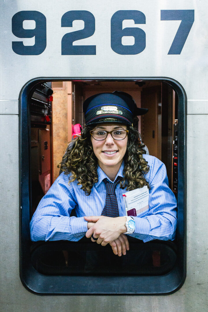 Jessica, Metro North Conductor, Grand Central Terminal Station, 2017