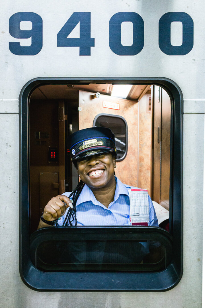 Francois, Metro North Conductor in the first year, Grand Central Terminal Statiion, 2017