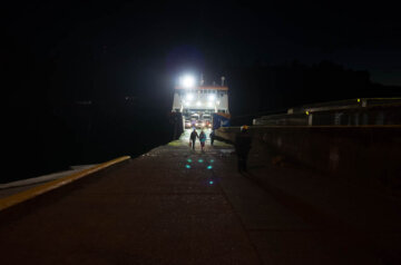 Puerto Montt Ferry Night Boarding