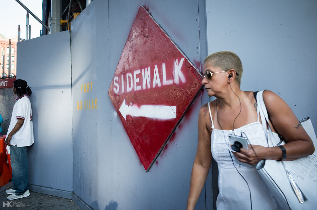 Sidewalk, New York City, 2017 Michael Kowalczyk Photography