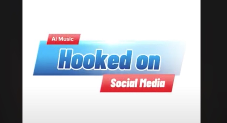 Hooked on Social Media AI Music Video