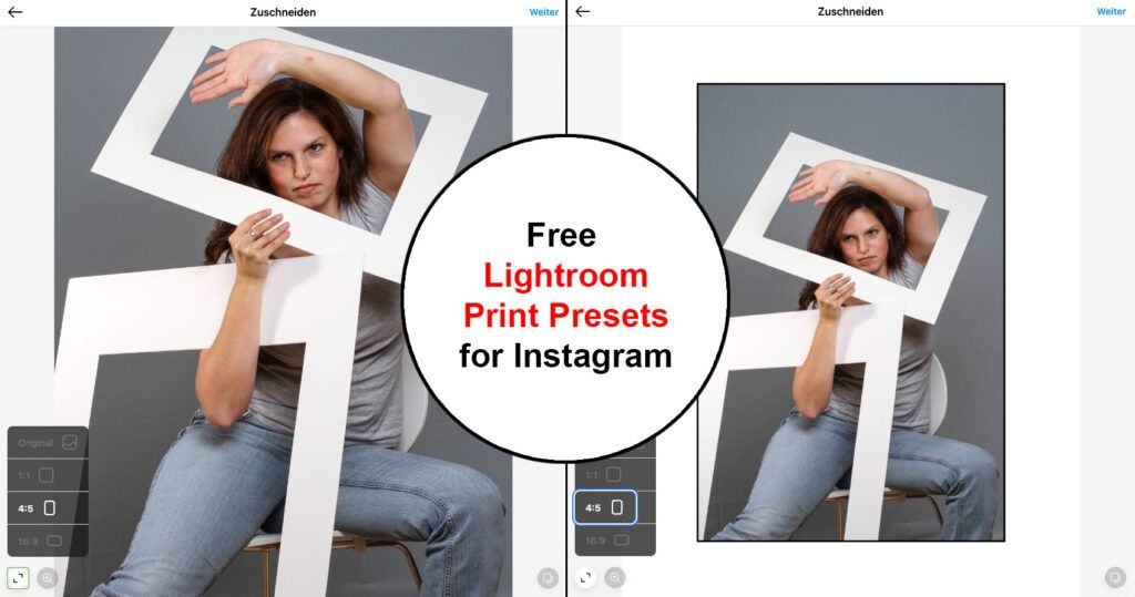 Free-Lightroom-Print-Presets-for-Instagram Aspect Ratios